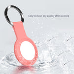 Ốp bảo vệ silicone lỏng Mutural kèm móc khóa cho AirTag thế hệ 2 / AirTag thế hệ 1