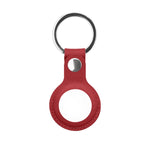 Ốp bảo vệ bằng da PU Mutural kèm móc khóa cho AirTag thế hệ 2 / AirTag thế hệ 1