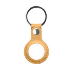 Ốp bảo vệ bằng da PU Mutural kèm móc khóa cho AirTag thế hệ 2 / AirTag thế hệ 1