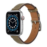 Dây đồng hồ da kiểu B cho Apple Watch Series, 7 45mm / 6 & SE & 5 & 4 44mm / 3 & 2 & 1 42mm, 7 41mm / 6 & SE & 5 & 4 40mm / 3 & 2 & 1 38mm