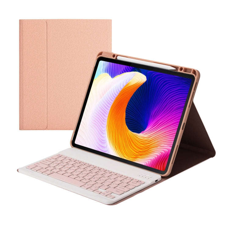 Bao da bảo vệ bàn phím Bluetooth nhựa tháo rời HK132 kèm giá đỡ & khe cắm bút cho iPad Pro 12.9 inch 2021 / 2020 / 2018
