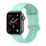 Dây đồng hồ silicone kích thước lớn cho Apple Watch Series, 7 41mm / 6 & SE & 5 & 4 40mm / 3 & 2 & 1 38mm, Kích thước: Kích thước lớn, 7 45mm / 6 & SE & 5 & 4 44mm / 3 & 2 & 1 42mm, Kích thước: Kích thước lớn