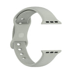 Dây đồng hồ silicone kích thước lớn cho Apple Watch Series, 7 41mm / 6 & SE & 5 & 4 40mm / 3 & 2 & 1 38mm, Kích thước: Kích thước lớn, 7 45mm / 6 & SE & 5 & 4 44mm / 3 & 2 & 1 42mm, Kích thước: Kích thước lớn