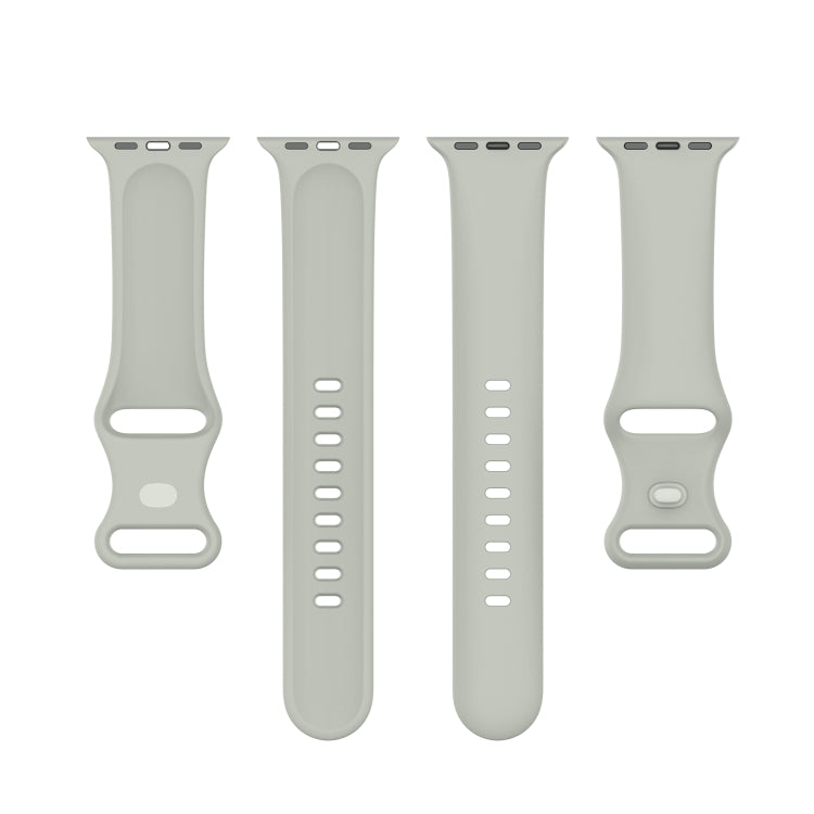 Dây đồng hồ silicone kích thước lớn cho Apple Watch Series, 7 41mm / 6 & SE & 5 & 4 40mm / 3 & 2 & 1 38mm, Kích thước: Kích thước lớn, 7 45mm / 6 & SE & 5 & 4 44mm / 3 & 2 & 1 42mm, Kích thước: Kích thước lớn