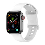 Dây đồng hồ silicone kích thước lớn cho Apple Watch Series, 7 41mm / 6 & SE & 5 & 4 40mm / 3 & 2 & 1 38mm, Kích thước: Kích thước lớn, 7 45mm / 6 & SE & 5 & 4 44mm / 3 & 2 & 1 42mm, Kích thước: Kích thước lớn