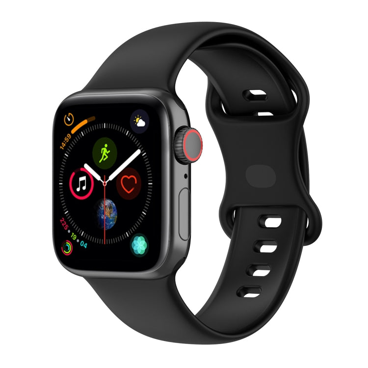 Dây đồng hồ silicone kích thước lớn cho Apple Watch Series, 7 41mm / 6 & SE & 5 & 4 40mm / 3 & 2 & 1 38mm, Kích thước: Kích thước lớn, 7 45mm / 6 & SE & 5 & 4 44mm / 3 & 2 & 1 42mm, Kích thước: Kích thước lớn
