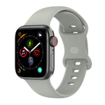 Dây đồng hồ silicone cho Apple Watch Series, 7 41mm / 6 & SE & 5 & 4 40mm / 3 & 2 & 1 38mm, Kích thước: Mã nhỏ, 7 45mm / 6 & SE & 5 & 4 44mm / 3 & 2 & 1 42mm, Kích thước: Mã nhỏ
