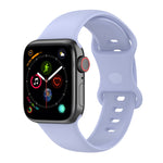Dây đồng hồ silicone cho Apple Watch Series, 7 41mm / 6 & SE & 5 & 4 40mm / 3 & 2 & 1 38mm, Kích thước: Mã nhỏ, 7 45mm / 6 & SE & 5 & 4 44mm / 3 & 2 & 1 42mm, Kích thước: Mã nhỏ