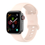 Dây đồng hồ silicone cho Apple Watch Series, 7 41mm / 6 & SE & 5 & 4 40mm / 3 & 2 & 1 38mm, Kích thước: Mã nhỏ, 7 45mm / 6 & SE & 5 & 4 44mm / 3 & 2 & 1 42mm, Kích thước: Mã nhỏ