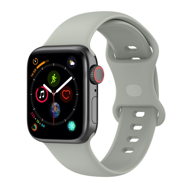 Dây đồng hồ silicone cho Apple Watch Series, 7 41mm / 6 & SE & 5 & 4 40mm / 3 & 2 & 1 38mm, Kích thước: Mã nhỏ, 7 45mm / 6 & SE & 5 & 4 44mm / 3 & 2 & 1 42mm, Kích thước: Mã nhỏ