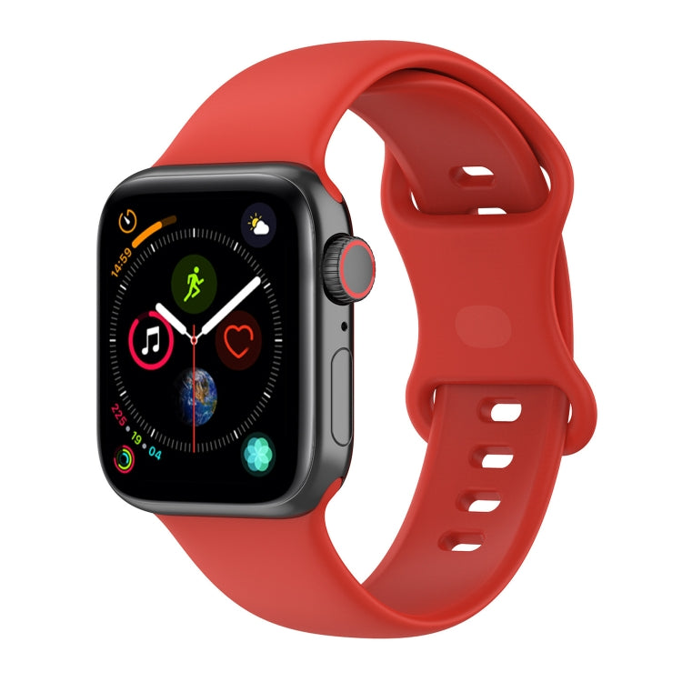 Dây đồng hồ silicone cho Apple Watch Series, 7 41mm / 6 & SE & 5 & 4 40mm / 3 & 2 & 1 38mm, Kích thước: Mã nhỏ, 7 45mm / 6 & SE & 5 & 4 44mm / 3 & 2 & 1 42mm, Kích thước: Mã nhỏ