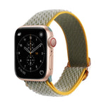Dây đồng hồ nylon thay thế họa tiết sóng cho Apple Watch Series, 7 45mm / 6 & SE & 5 & 4 44mm / 3 & 2 & 1 42mm, 7 41mm / 6 & SE & 5 & 4 40mm / 3 & 2 & 1 38mm