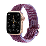 Dây đồng hồ nylon thay thế họa tiết sóng cho Apple Watch Series, 7 45mm / 6 & SE & 5 & 4 44mm / 3 & 2 & 1 42mm, 7 41mm / 6 & SE & 5 & 4 40mm / 3 & 2 & 1 38mm