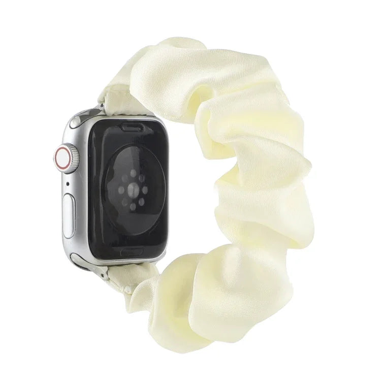 Dây đồng hồ thay thế kiểu khăn buộc tóc cho Apple Watch Series, 7 45mm / 6 & SE & 5 & 4 44mm / 3 & 2 & 1 42mm, 7 41mm / 6 & SE & 5 & 4 40mm / 3 & 2 & 1 38mm