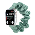 Dây đồng hồ thay thế kiểu khăn buộc tóc cho Apple Watch Series, 7 45mm / 6 & SE & 5 & 4 44mm / 3 & 2 & 1 42mm, 7 41mm / 6 & SE & 5 & 4 40mm / 3 & 2 & 1 38mm