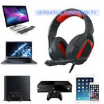 Tai nghe chơi game có dây Anivia MH602 3.5mm kèm micro, MH602 (Đen Đỏ), MH602 (Đen Xanh), MH602 (Đen Tím)
