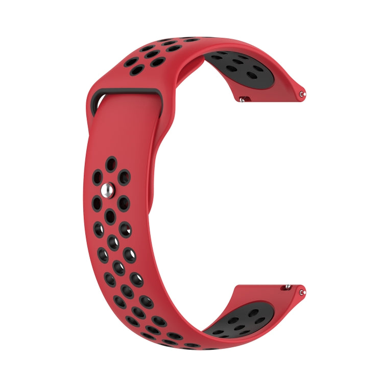 For Huawei Watch 3 / 3 Pro 22mm Two-color Silicone Replacement Strap Watchband