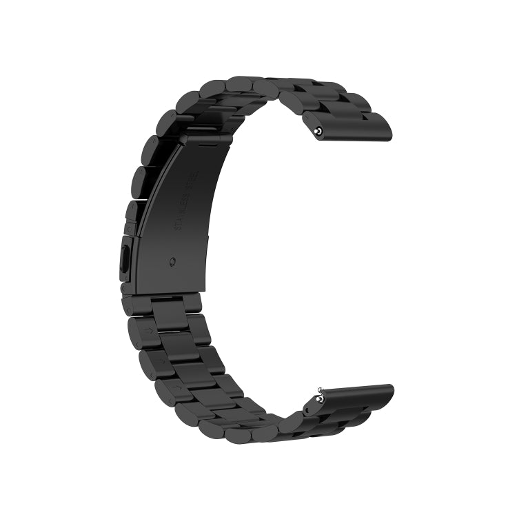 For Huawei Watch 3 / 3 Pro 22mm Three-beads Steel Replacement Strap Watchband