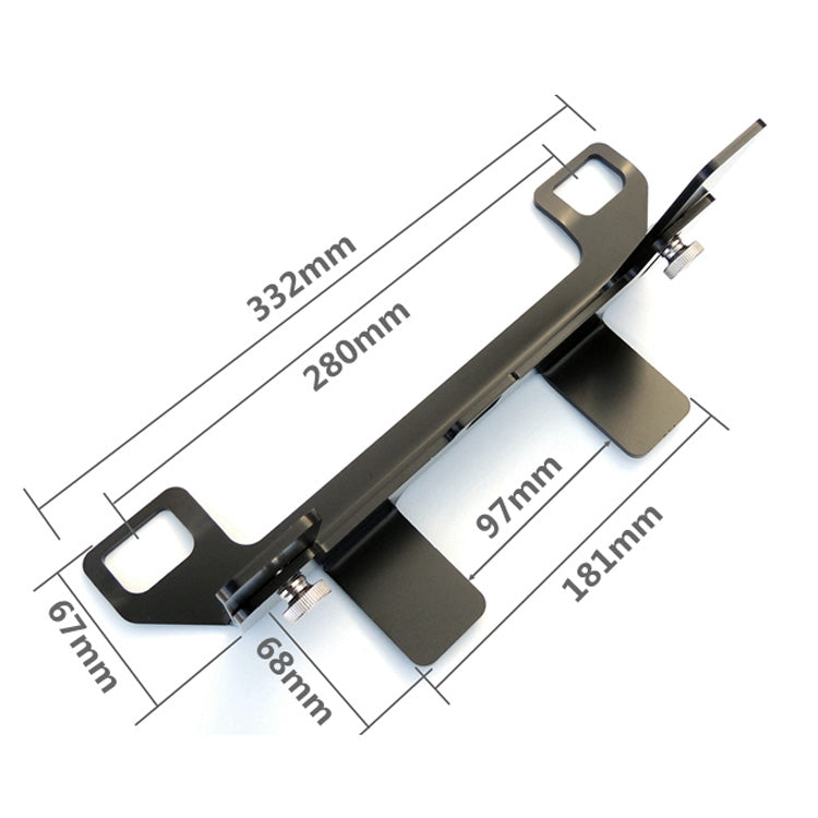 ZL-2052 Car Universal Children Safety Seat ISOFIX Interface Bracket Latch Retainer, ZL-2052