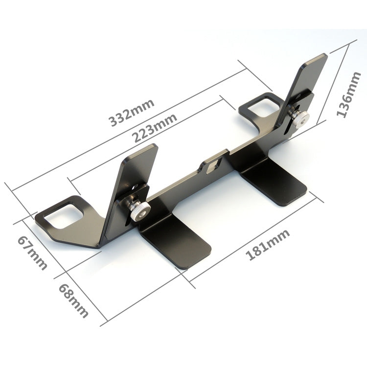 ZL-2052 Car Universal Children Safety Seat ISOFIX Interface Bracket Latch Retainer, ZL-2052