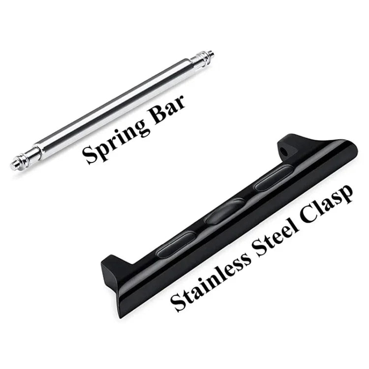 2 chiếc dây đồng hồ kết nối tai nghe âm thanh bằng thép không gỉ, rộng: 20mm cho Apple Watch Series 6 & SE & 5 & 4 40mm / 3 & 2 & 1 38mm, rộng: 20mm cho Apple Watch 40mm / 38mm