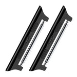 2 chiếc dây đồng hồ kết nối tai nghe âm thanh bằng thép không gỉ, rộng: 22mm cho Apple Watch Series 6 & SE & 5 & 4 44mm / 3 & 2 & 1 42mm, rộng: 22mm cho Apple Watch 44mm / 42mm