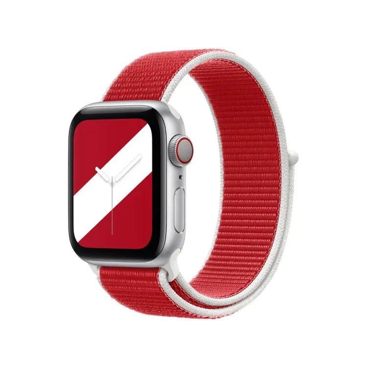 Dây đồng hồ thay thế kiểu vòng lặp quốc tế cho Apple Watch Series, 7 45mm / 6 & SE & 5 & 4 44mm / 3 & 2 & 1 42mm, 7 41mm / 6 & SE & 5 & 4 40mm / 3 & 2 & 1 38mm
