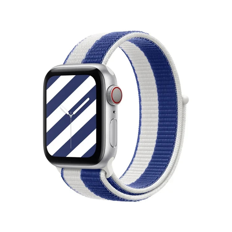 Dây đồng hồ thay thế kiểu vòng lặp quốc tế cho Apple Watch Series, 7 45mm / 6 & SE & 5 & 4 44mm / 3 & 2 & 1 42mm, 7 41mm / 6 & SE & 5 & 4 40mm / 3 & 2 & 1 38mm