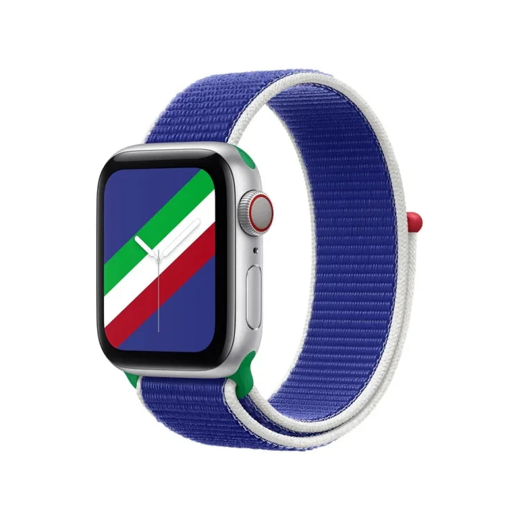 Dây đồng hồ thay thế kiểu vòng lặp quốc tế cho Apple Watch Series, 7 45mm / 6 & SE & 5 & 4 44mm / 3 & 2 & 1 42mm, 7 41mm / 6 & SE & 5 & 4 40mm / 3 & 2 & 1 38mm