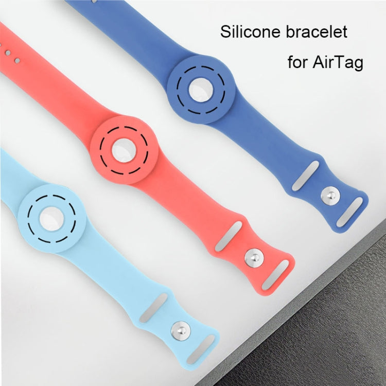 Dây đeo vòng silicon chống trầy, chống sốc bảo vệ, dành cho AirTag