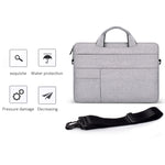Túi đeo vai laptop bằng vải Oxford + nylon ND05SDJ, cho laptop 13.3 inch, 14.1-15.4 inch, 15.6 inch