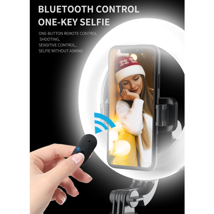 Đèn vòng 6 inch Q07, Gậy tự sướng Bluetooth di động, Chân máy, Q07