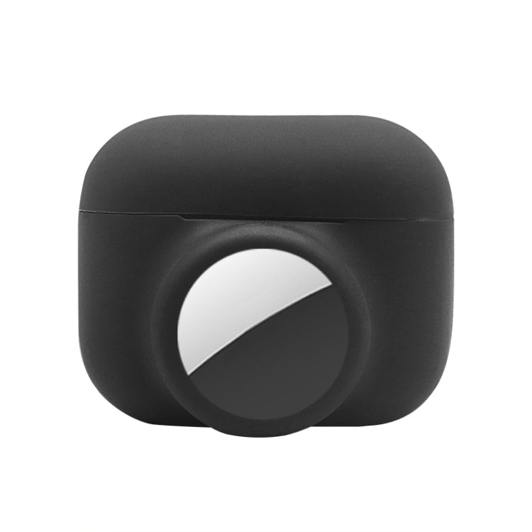 Ốp bảo vệ silicon chống sốc phủ toàn bộ 2 trong 1, dành cho AirPods Pro / AirTag