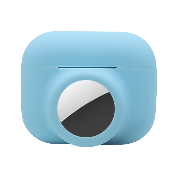 Ốp bảo vệ silicon chống sốc phủ toàn bộ 2 trong 1, dành cho AirPods Pro / AirTag