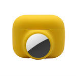 Ốp bảo vệ silicon chống sốc phủ toàn bộ 2 trong 1, dành cho AirPods Pro / AirTag