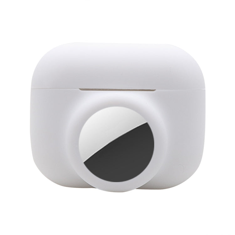Ốp bảo vệ silicon chống sốc phủ toàn bộ 2 trong 1, dành cho AirPods Pro / AirTag