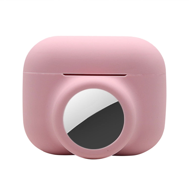 Ốp bảo vệ silicon chống sốc phủ toàn bộ 2 trong 1, dành cho AirPods Pro / AirTag