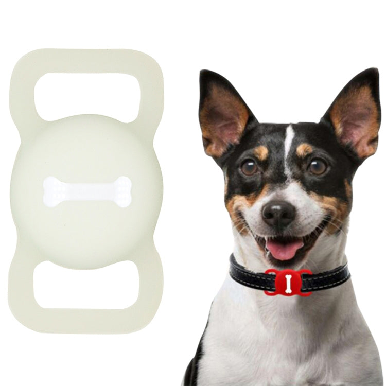 Ốp bảo vệ silicone chống sốc chống trầy xước, kiểu: Bones, cho AirTag