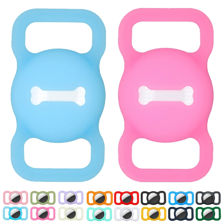 Ốp bảo vệ silicone chống sốc chống trầy xước, kiểu: Bones, cho AirTag
