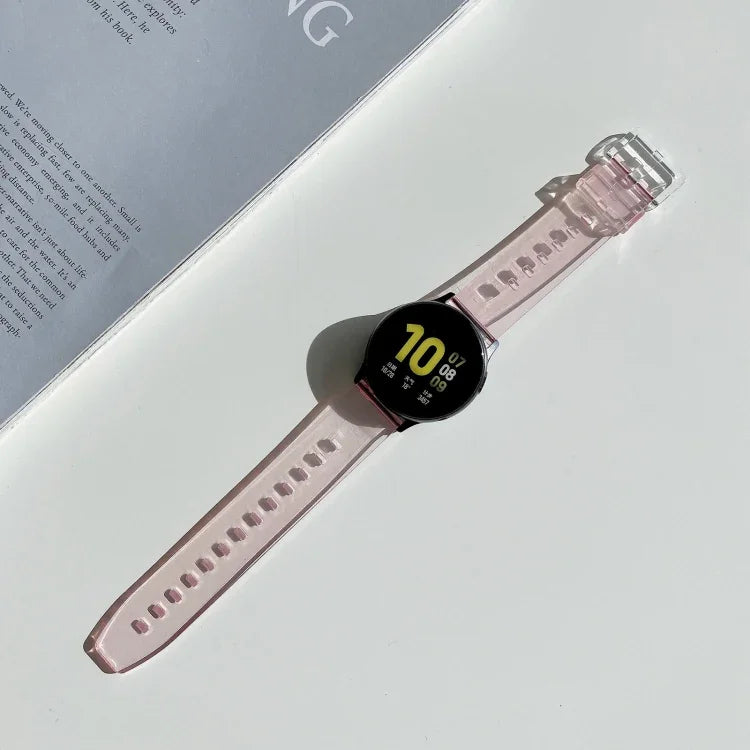 Dây đeo thay thế TPU đổi màu dưới ánh sáng, cho Samsung Galaxy Watch 3 41mm, cho Samsung Galaxy Watch 3 45mm