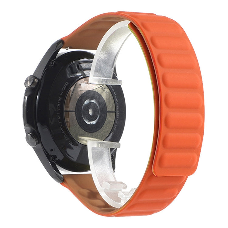 Dây đồng hồ thay thế silicone khóa nam châm, Dành cho Samsung Galaxy Watch 3 41mm, Dành cho Samsung Galaxy Watch 3 45mm, Dành cho Huawei Watch 3 / 3 Pro