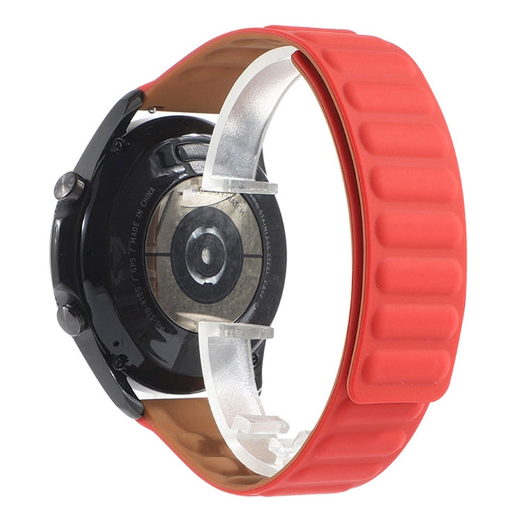 Dây đồng hồ thay thế silicone khóa nam châm, Dành cho Samsung Galaxy Watch 3 41mm, Dành cho Samsung Galaxy Watch 3 45mm, Dành cho Huawei Watch 3 / 3 Pro