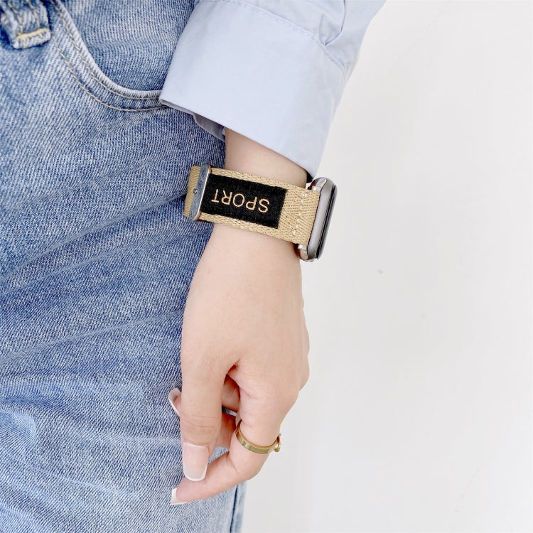 Dây đeo đồng hồ thay thế bằng nylon, dành cho Apple Watch Series 7 41mm / & 6 & SE & 5 & 4 40mm, dành cho Apple Watch Series 7 45mm / & 6 & SE & 5 & 4 44mm