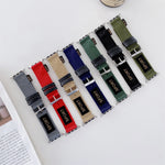 Dây đeo đồng hồ thay thế bằng nylon, dành cho Apple Watch Series 7 41mm / & 6 & SE & 5 & 4 40mm, dành cho Apple Watch Series 7 45mm / & 6 & SE & 5 & 4 44mm