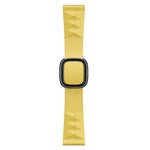 Dây đồng hồ silicone thay thế kiểu hiện đại cho Apple Watch Series 6 & SE & 5 & 4 40mm / 3 & 2 & 1 38mm, Khóa màu đen, Khóa vàng hồng, Khóa bạc