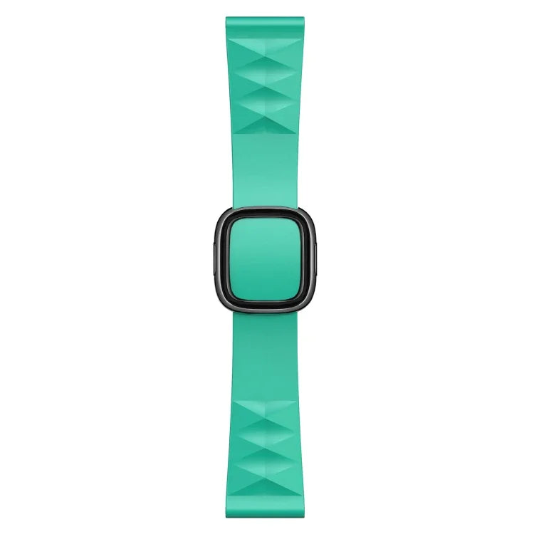Dây đồng hồ silicone thay thế kiểu hiện đại cho Apple Watch Series 6 & SE & 5 & 4 40mm / 3 & 2 & 1 38mm, Khóa màu đen, Khóa vàng hồng, Khóa bạc