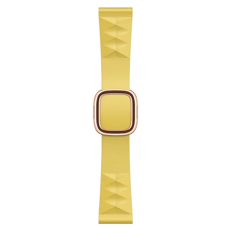 Dây đồng hồ silicone thay thế kiểu hiện đại cho Apple Watch Series 6 & SE & 5 & 4 40mm / 3 & 2 & 1 38mm, Khóa màu đen, Khóa vàng hồng, Khóa bạc