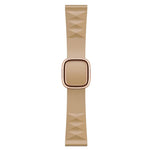 Dây đồng hồ silicone thay thế kiểu hiện đại cho Apple Watch Series 6 & SE & 5 & 4 40mm / 3 & 2 & 1 38mm, Khóa màu đen, Khóa vàng hồng, Khóa bạc