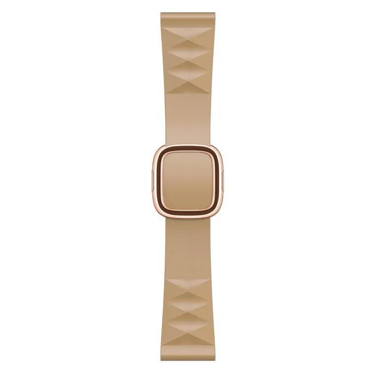 Dây đồng hồ silicone thay thế kiểu hiện đại cho Apple Watch Series 6 & SE & 5 & 4 40mm / 3 & 2 & 1 38mm, Khóa màu đen, Khóa vàng hồng, Khóa bạc