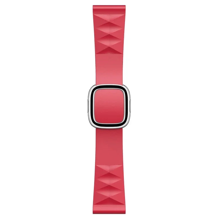 Dây đồng hồ silicone thay thế kiểu hiện đại cho Apple Watch Series 6 & SE & 5 & 4 40mm / 3 & 2 & 1 38mm, Khóa màu đen, Khóa vàng hồng, Khóa bạc